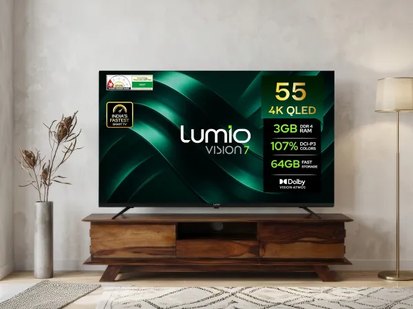 Lumio Vision 7 (55 inches) 4K Ultra HD Smart QLED Google TV
